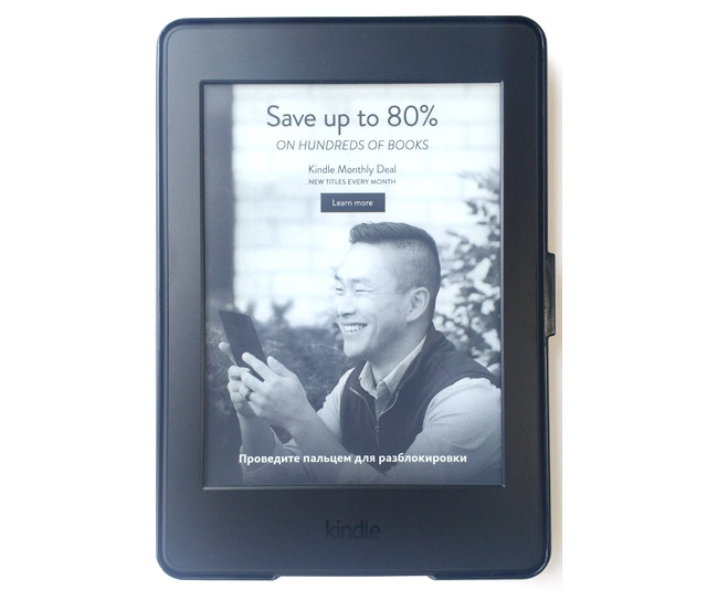 Реклама в Amazon Kindle