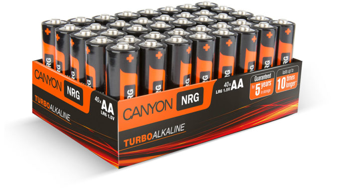 Батарейки CANYON: надежный источник энергии